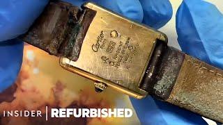 How A $3,000 Cartier Watch Is Professionally Restored | Refurbished | Insider