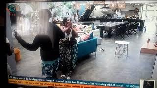 BB Mzansi 2022. Thato and Terry fight over condom left by Gash 1