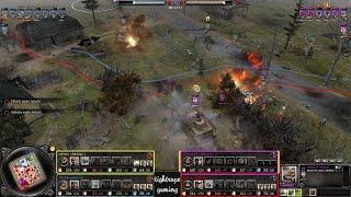 COH2 2v2 KIROV (SU) & TheMeowGamer (SU) vs William H. Harrison (OK) & BodaciousBowow (OK)