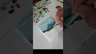 day 2 of following easypeasy art's painting tutorial