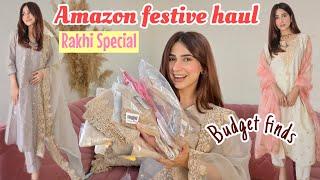 Amazon Festive Wear Haul | Rakhi Special #amazonfinds #amazonhaul