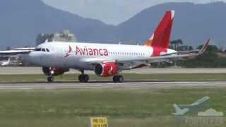 [SBFZ/ FOR] Delivery Flight - Pouso RWY13 Airbus A319-115 N723AV Avianca Colômbia 16/07/2014