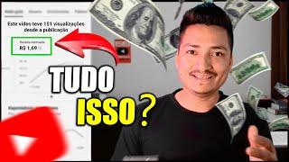 QUANTO o YouTube PAGA por Visualização em 2024? Quanto o youtube tá pagando por 1000 visualizações?