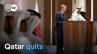 What Qatar's suspension of role in truce talks means for the war in Gaza | DW News