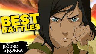 Korra's BEST Battles of All Time  | The Legend of Korra