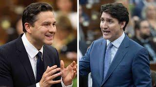 Trudeau, Poilievre scrap over carbon tax in Parliamentary return