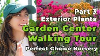 Walking Tour Perfect Choice Nursery Pt. 3 Exterior Plants | South Florida landscapers & homeowners