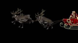 SANTAS SLEIGH - HOLIDAYPROJECTION.COM