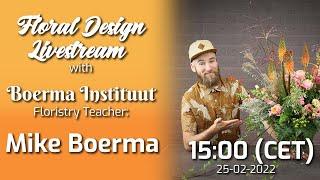 Live Flower Arranging Demonstration by Mike Boerma (Livestream #40)