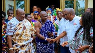 CAMPAIGN TOUR, JOHN DRAMANI MAHAMA AWESOMELY BEEN RECEIVED IN ODORKOR IN THE GREATER ACCRA REGION