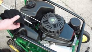 Oil Check Lawnmower with Kawasaki Engine - livgm.co.uk