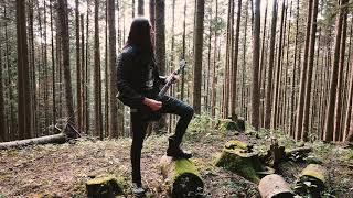 Playing BLACK METAL in the forest