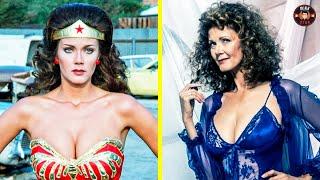 Así Lucen los Personajes de la La Mujer Maravilla en 2023 - Wonder Woman (1975) Then and Now