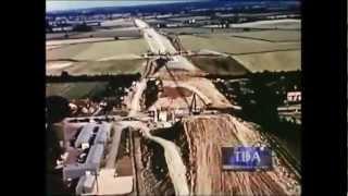 Major Road Ahead - Constructing the M1 Motorway - Short Documentary (1958)