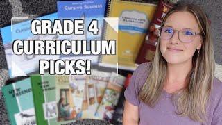 4TH GRADE CURRICULUM CHOICES! | HOMESCHOOL HAUL 2024/25