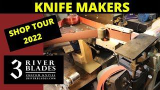 3 River Blades Knife Makers Shop Tour