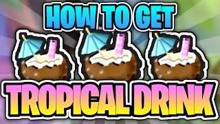 How to Get Tropical Drinks Fast! [Best Method] *Coconut Canister* - Bee Swarm Simulator