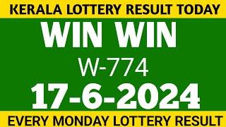 Kerala win win w-774 lottery result today 17-6-24 lottery