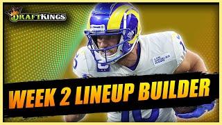 EVERYTHING You Need to Know for NFL DFS: DraftKings Week 2