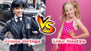 Jenna Ortega (WEDNESDAY) VS Like Nastya Stunning Transformation | From Baby To Now Years Old