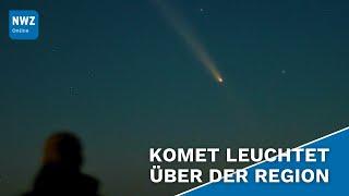 Komet über Ostfriesland mit bloßem Auge zu sehen