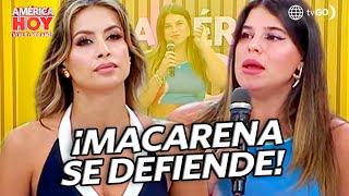 América Hoy Vive El Verano: Macarena Vélez defended herself from criticism (TODAY)