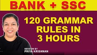 English - 120 Grammar Rules in 3 hours, Marathon by Priya Krishnan | 7305092269 | Veranda Race