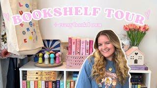 BOOKSHELF TOUR + every book I own!