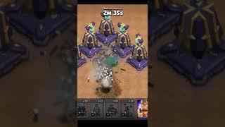Max Monolith v/s Max Siege Machines  watch till end #clashofclans #clashefy @ClashEfy1504