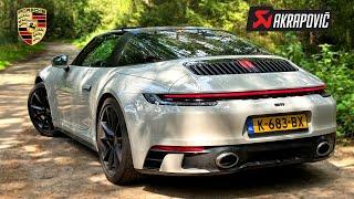 PORSCHE 992 Targa 4S gets AKRAPOVIC SLIP-ON exhaust!