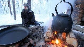 Tim Hayward cooks moose steak and blueberry soup in Norway