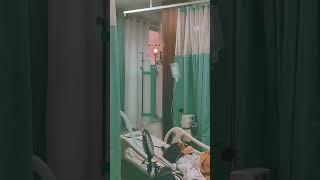 sunset view in my hospital window 🪟#hospital #duty #days #like #this