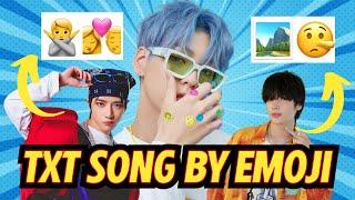 GUESS TXT'S SONGS BY EMOJI !!! | QUIZ KPOP GAMES 2023 | KPOP QUIZ TRIVIA