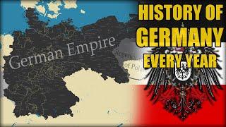 History of Germany & Prussia every year