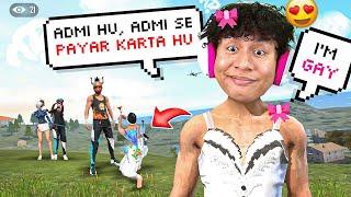 Aadmi hu Aadmi se Pyar Karta Hu Prank on Random Players  Tonde Gamer