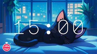 15 Minute Timer | Back to School Lofi Chill