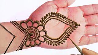 Karwa chauth special 2024 Easy Front hand mehndi design | Easy Stylish Mehandi