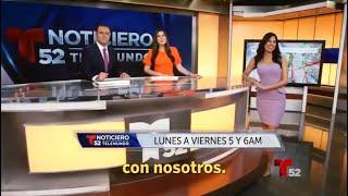 Noticiero Telemundo 52 a las 5am y 6am