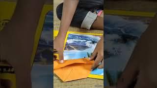 Craft ideas for kids # making bags using craft # Master Ruthik