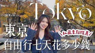 東京自由行一週Vlog️免費早餐飯店分享/銀杏楓葉秘境/必逛聖誕市集/開箱哈利波特影城冬季限定/根津美術館美景cafe/最新海景藍瓶咖啡｜Tokyo 2025｜心甜Christy