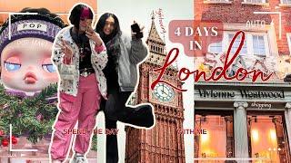 London Vlog  vivienne westwood, blind boxes w Addy Harajuku, sightseeing, harry potter & more!