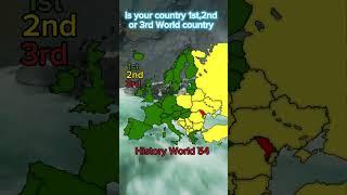 Is your country 1st 2nd or 3rd World country #history #capcut #country #mapping