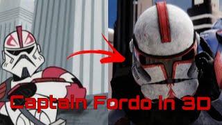 Captain Fordo animated in 3D (New version up!!!!)