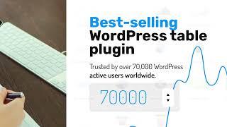 wpDataTables - The Best Tables & Charts WordPress Table Plugin
