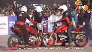 Top Stunt Riders | APACHE -RTR 200 4V Event @ Necklace Road by PANIPURIMEDIA