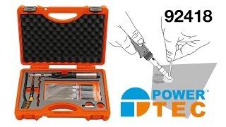 92418 | Power-TEC Butane Plastic Welding Kit