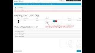 Individual Product Fix Quantity Purchase - OpencartTools