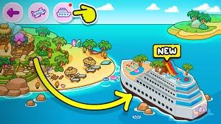 WOW! FREE CRUISE LINER! SECRET UPDATE IN AVATAR WORLD