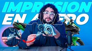 Me imprimí un Turbo de Moto en Acero Inoxidable - Sistema SLM | Cómo conseguir impresiones en Metal