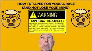 How to taper properly for your A race